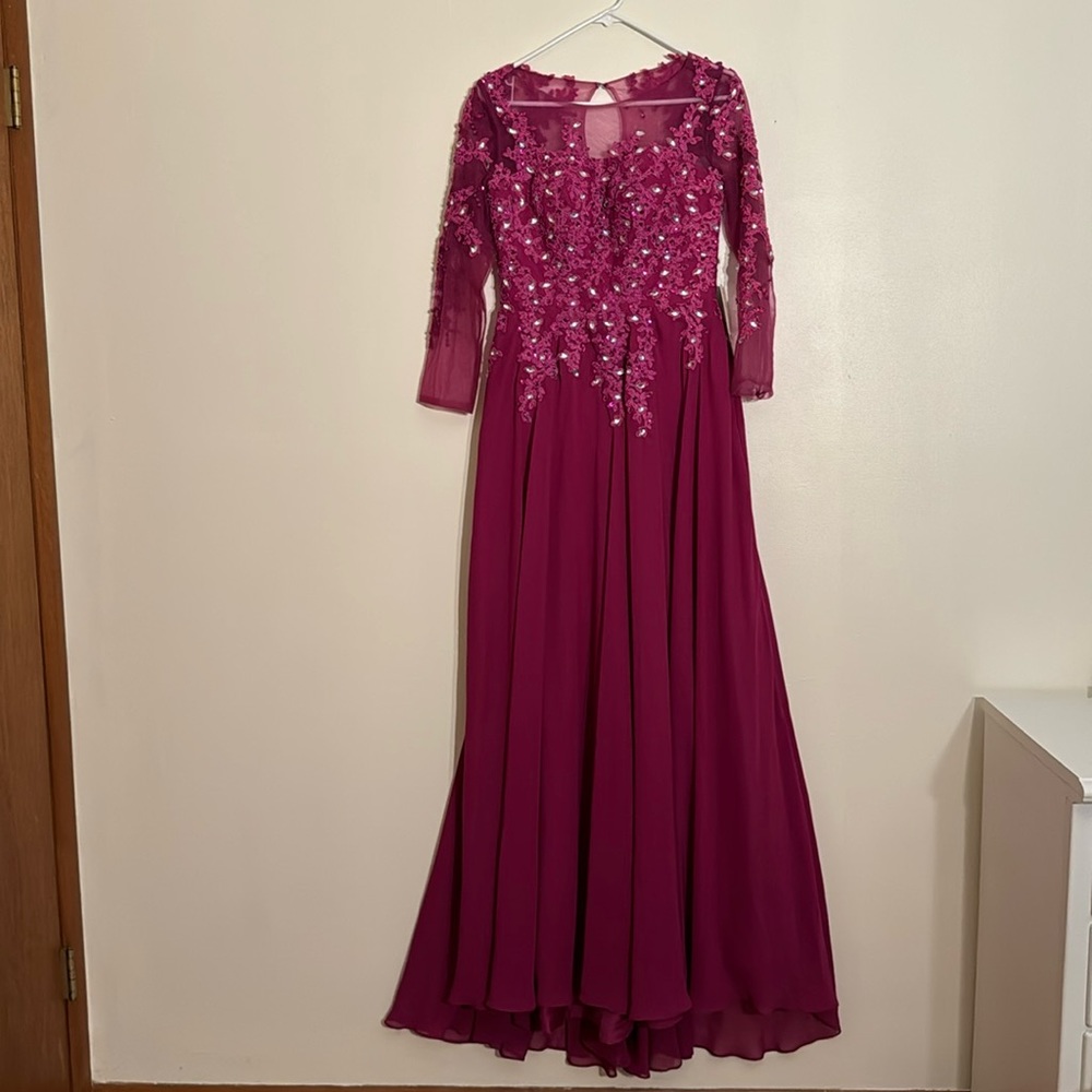 Oyisha Magenta Gown